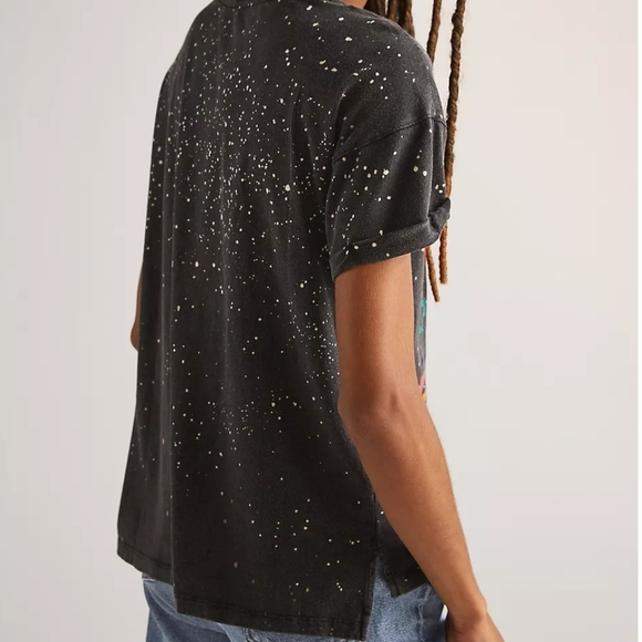 ANTHROPOLOGIE PILCRO Multi-Colour Love Peace Forever T-Shirt - Picture 13 of 13